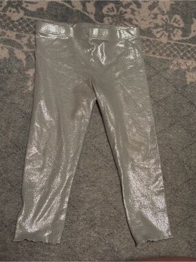 Garanimals Metallic Silver Toddler Leggings